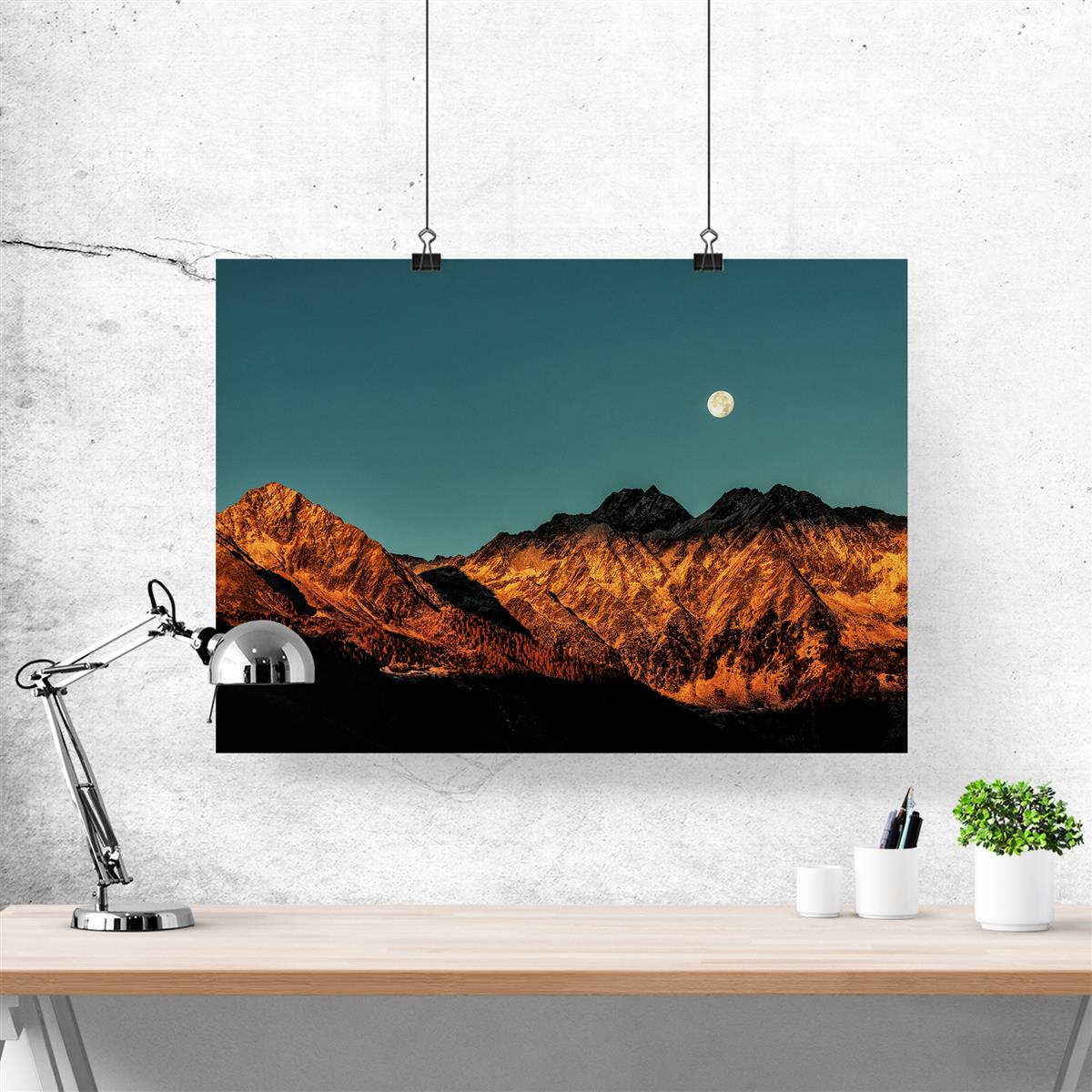Golden Posters Foto Poster Sunset (70x50cm)