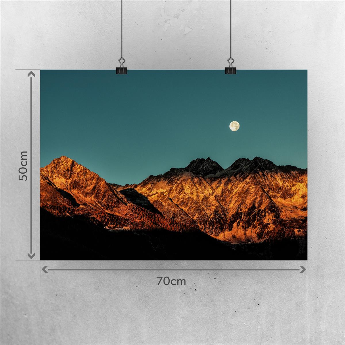 Golden Posters Foto Poster Sunset (70x50cm)